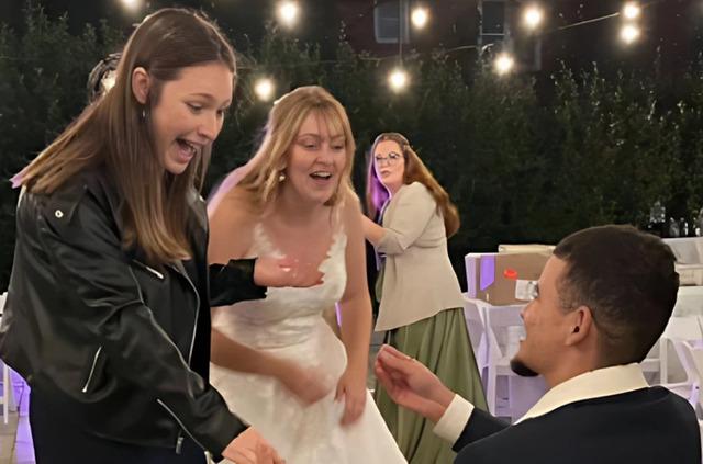 Man Proposes at Friend’s Wedding and the Internet Can’t Stop Talking—Was It Romantic or RUDE?